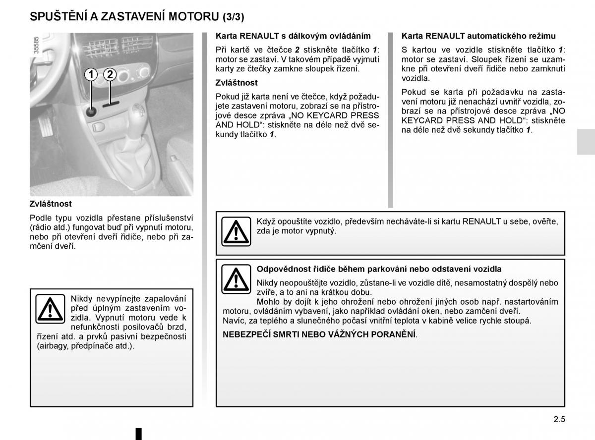 Renault Clio IV 4 navod k obsludze / page 97