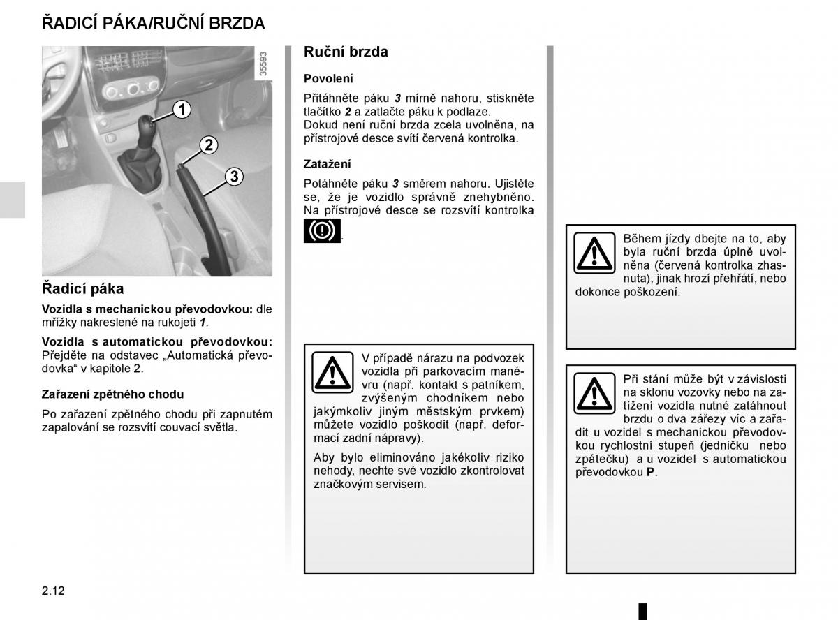 Renault Clio IV 4 navod k obsludze / page 104