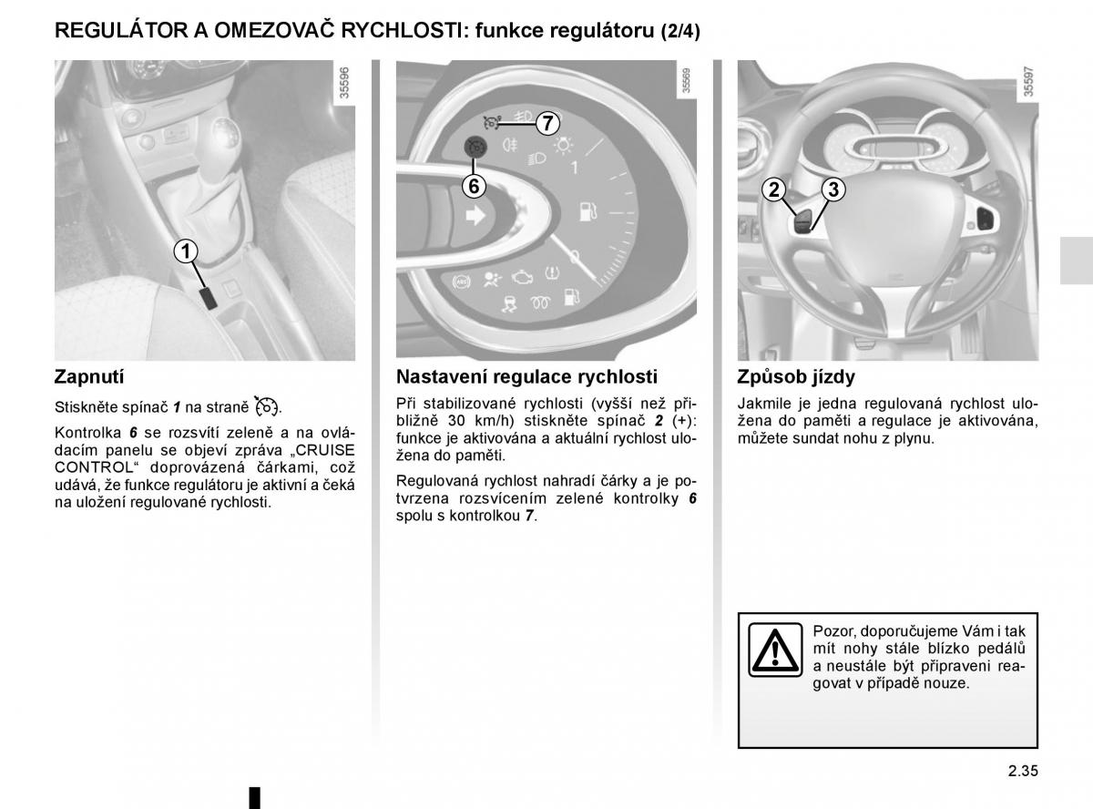 Renault Clio IV 4 navod k obsludze / page 127