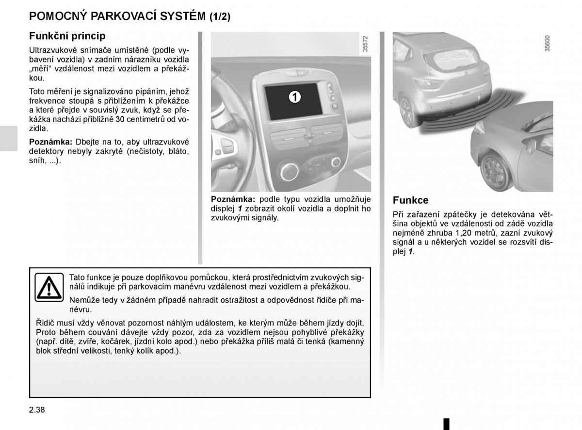 Renault Clio IV 4 navod k obsludze / page 130