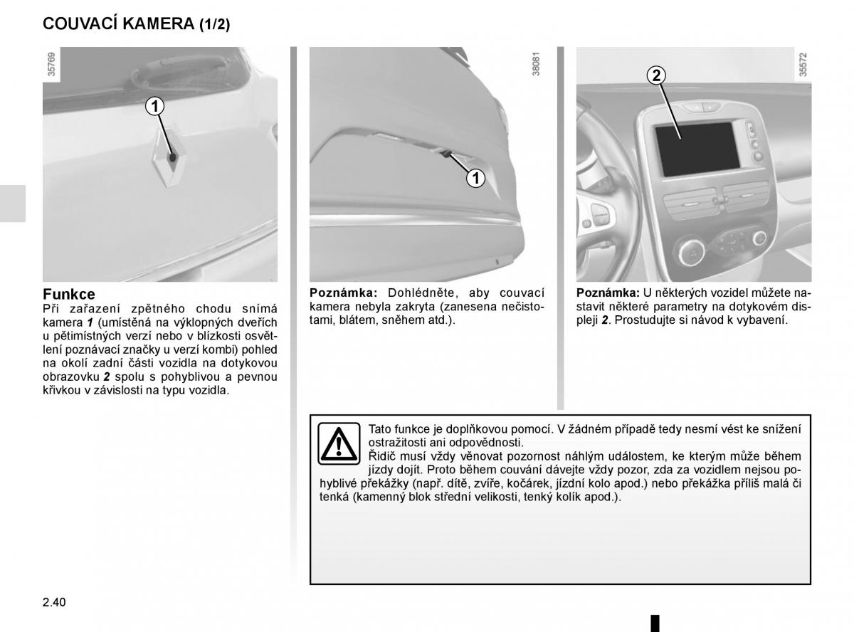 Renault Clio IV 4 navod k obsludze / page 132