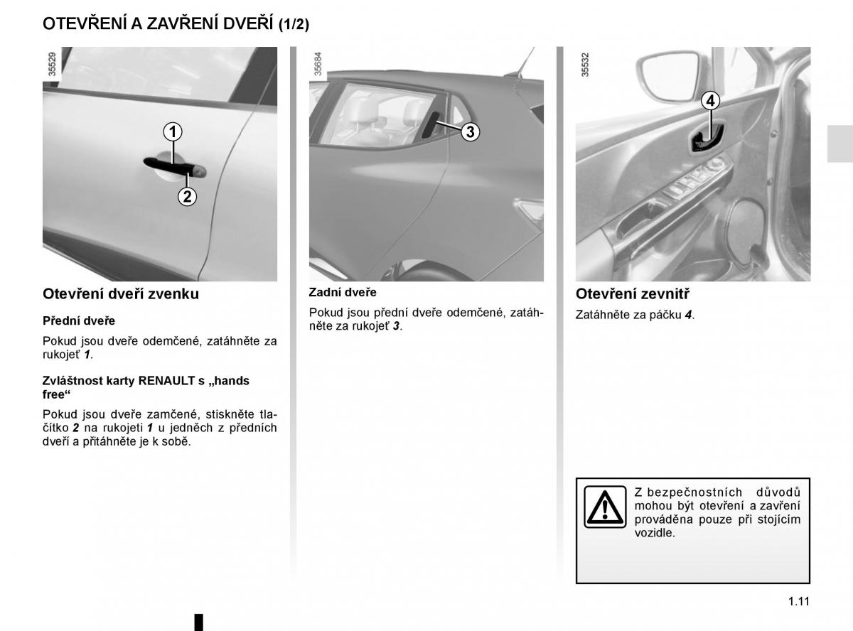 Renault Clio IV 4 navod k obsludze / page 17