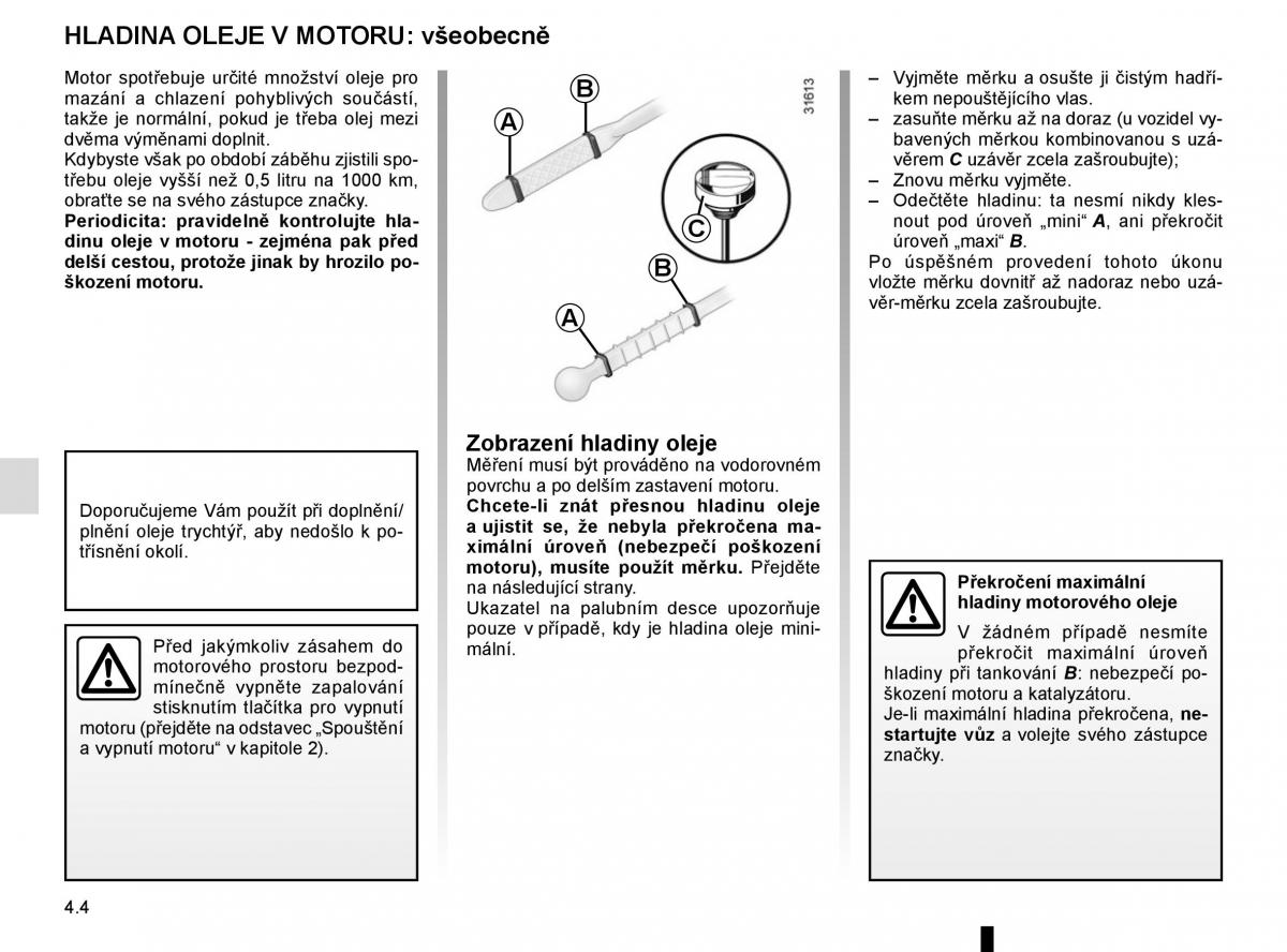 Renault Clio IV 4 navod k obsludze / page 172