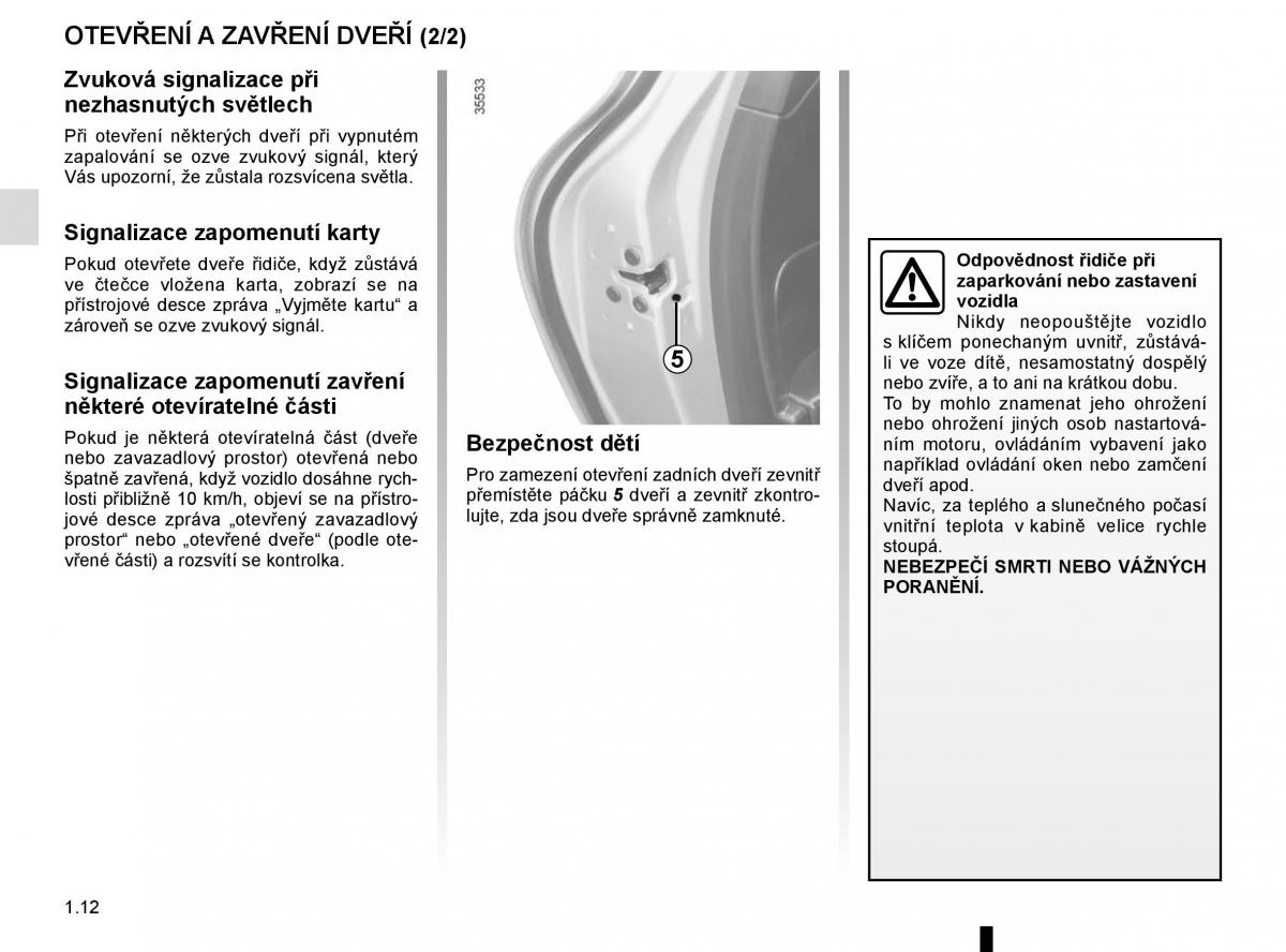 Renault Clio IV 4 navod k obsludze / page 18