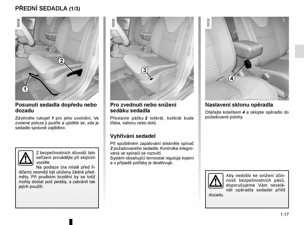 Renault Clio IV 4 navod k obsludze / page 23