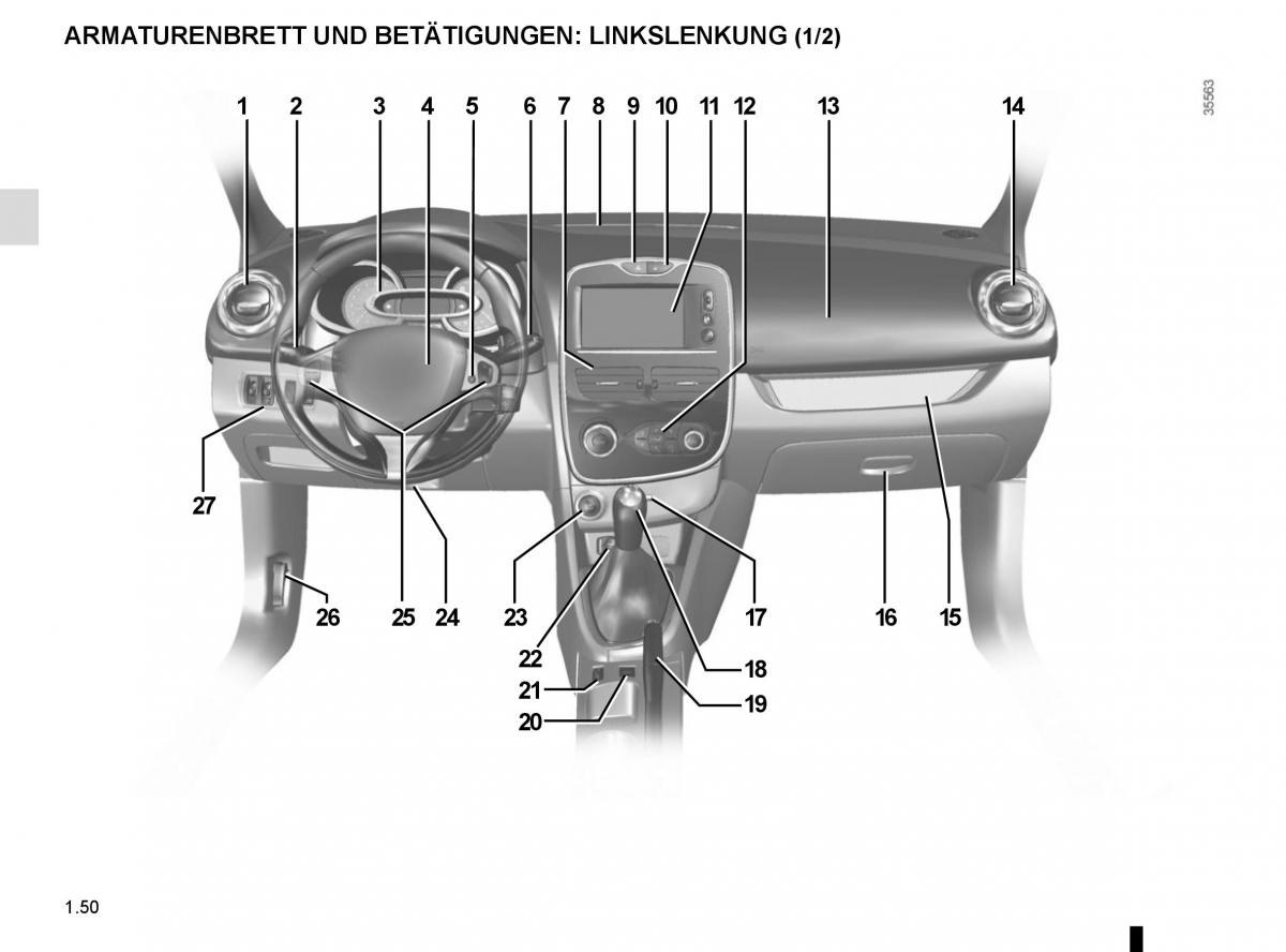 Renault Clio IV 4 Handbuch / page 56