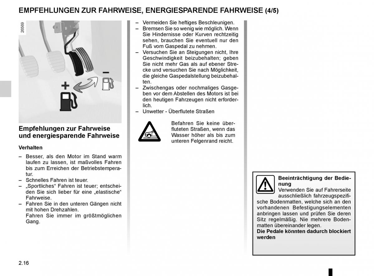 Renault Clio IV 4 Handbuch / page 106