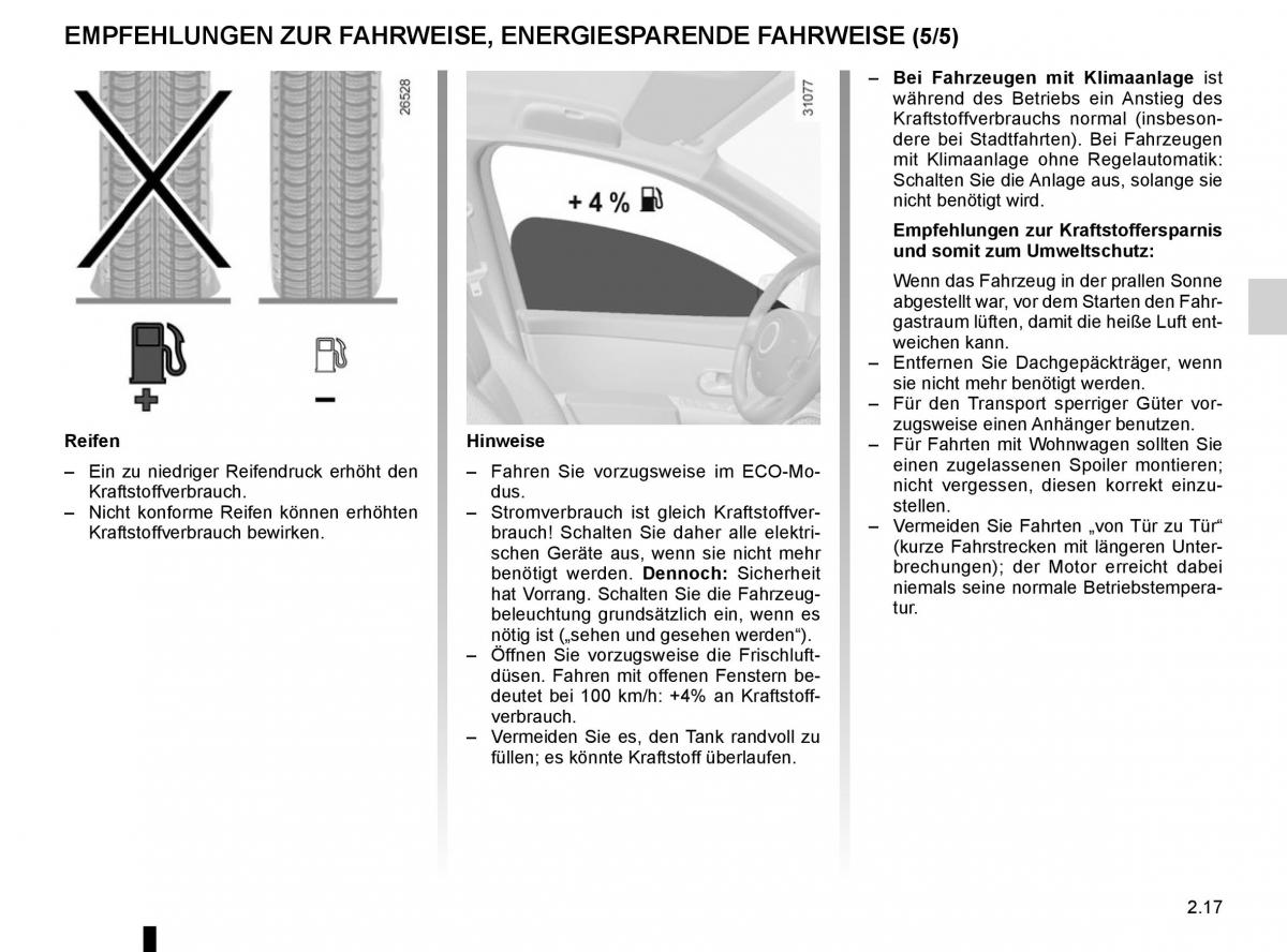 Renault Clio IV 4 Handbuch / page 107