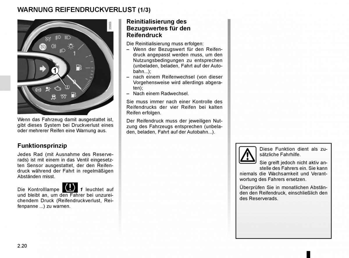 Renault Clio IV 4 Handbuch / page 110