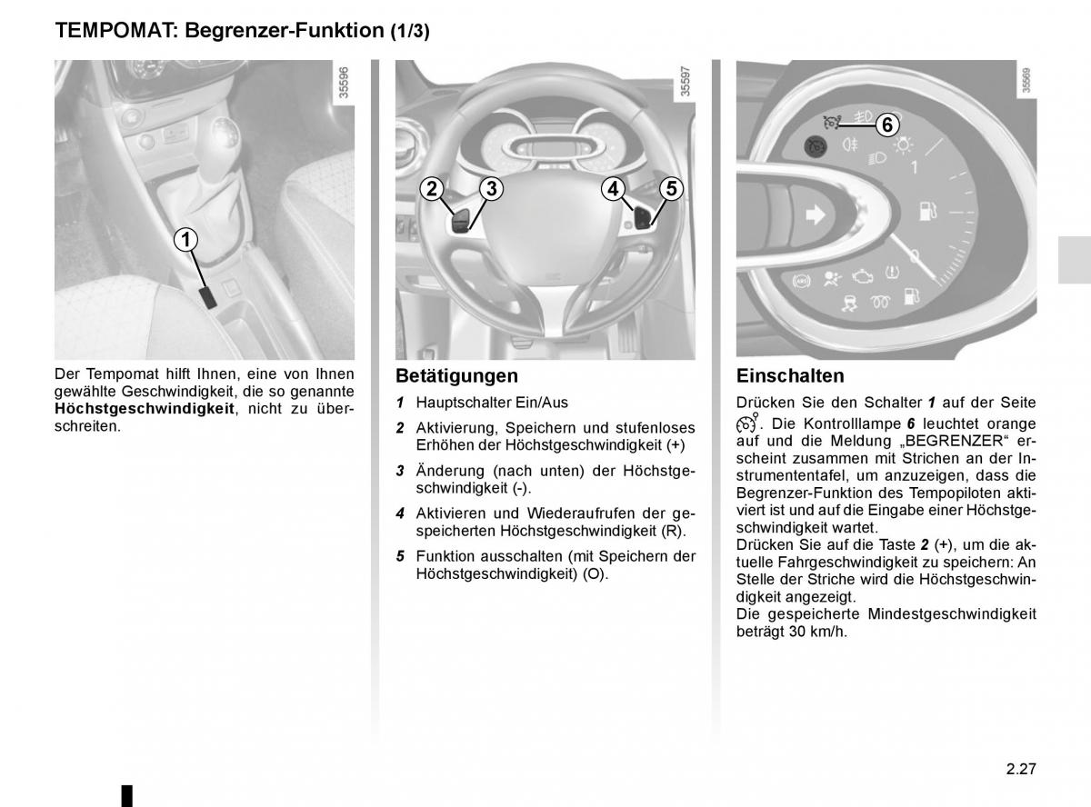 Renault Clio IV 4 Handbuch / page 117