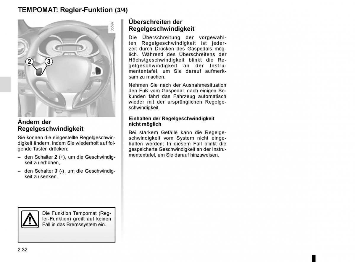 Renault Clio IV 4 Handbuch / page 122