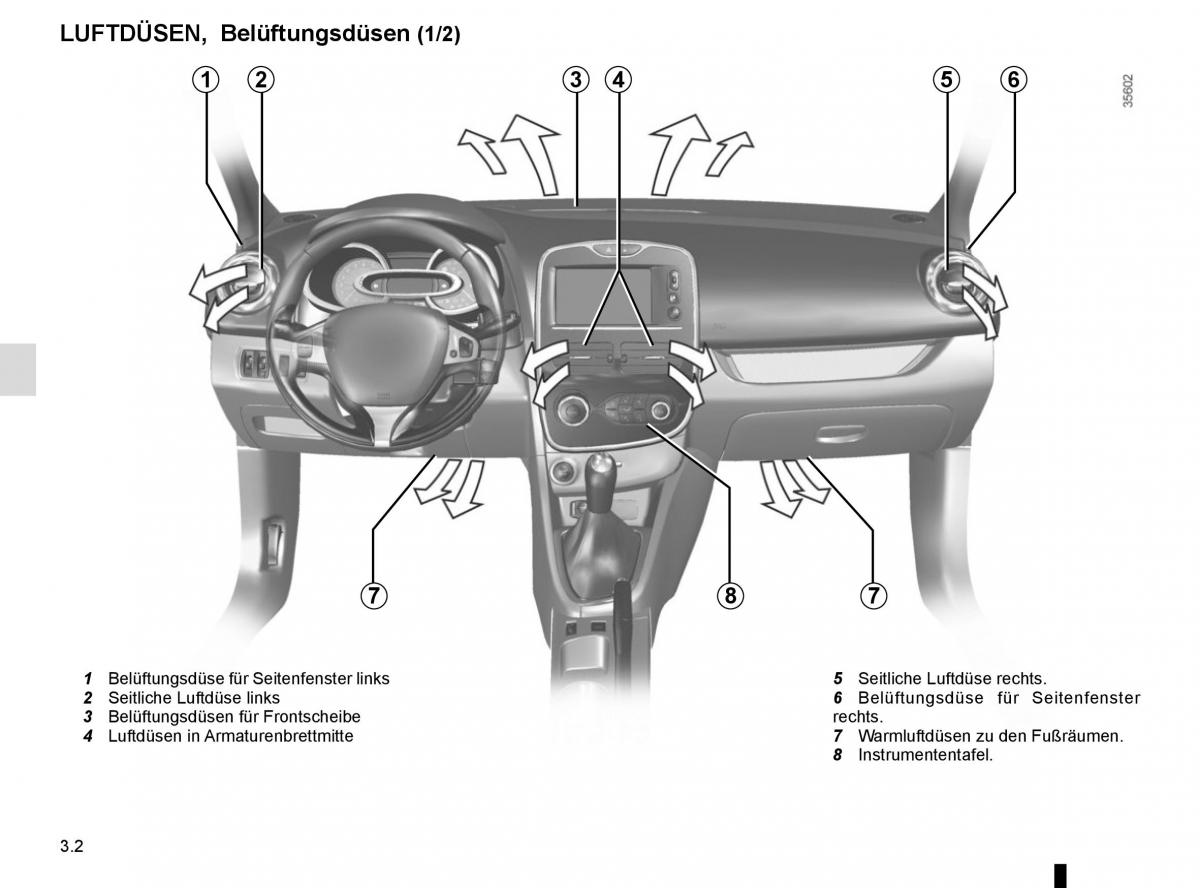 Renault Clio IV 4 Handbuch / page 132