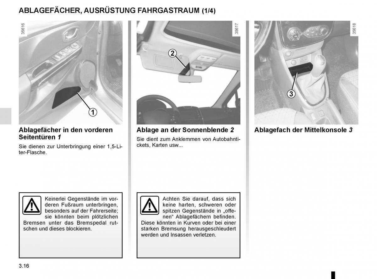 Renault Clio IV 4 Handbuch / page 146