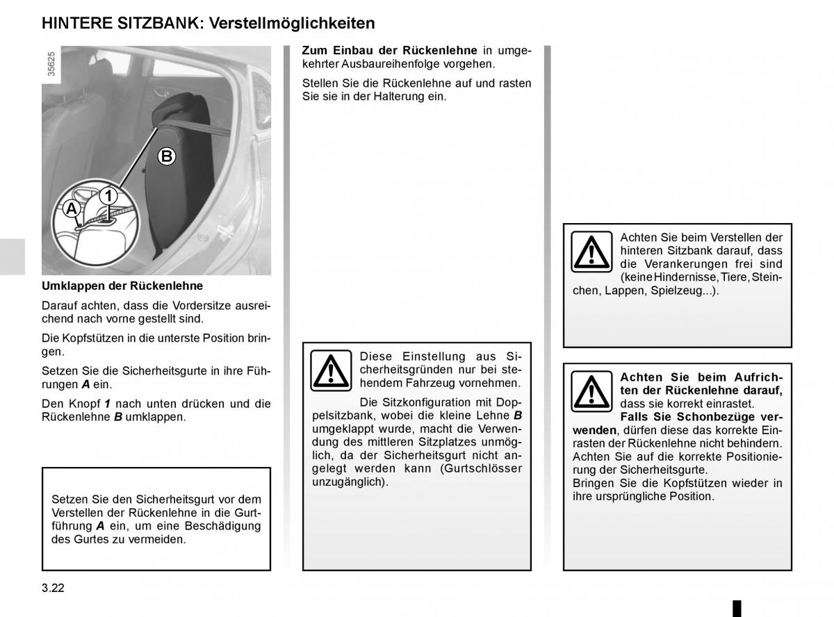 Renault Clio IV 4 Handbuch / page 152