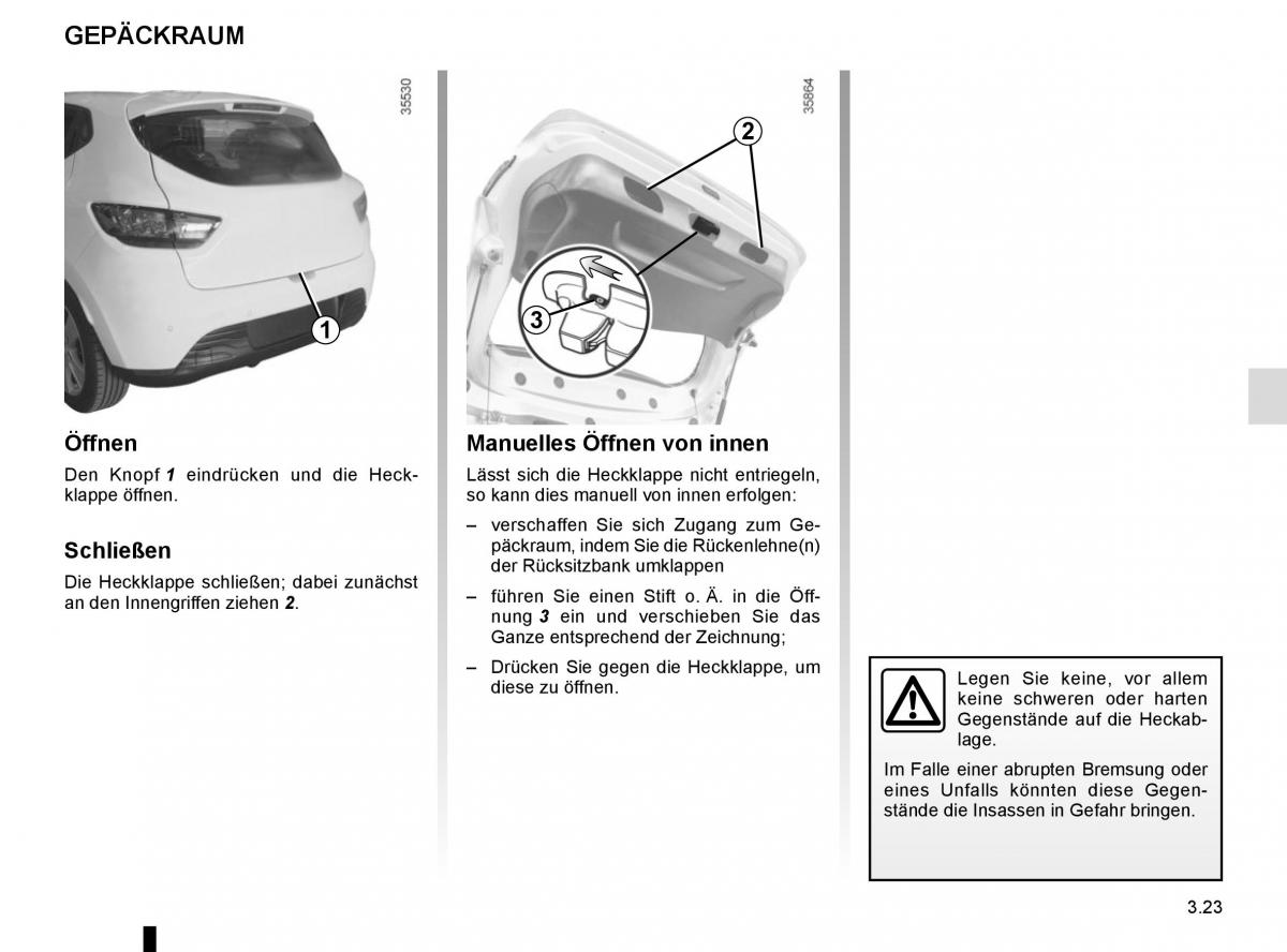 Renault Clio IV 4 Handbuch / page 153