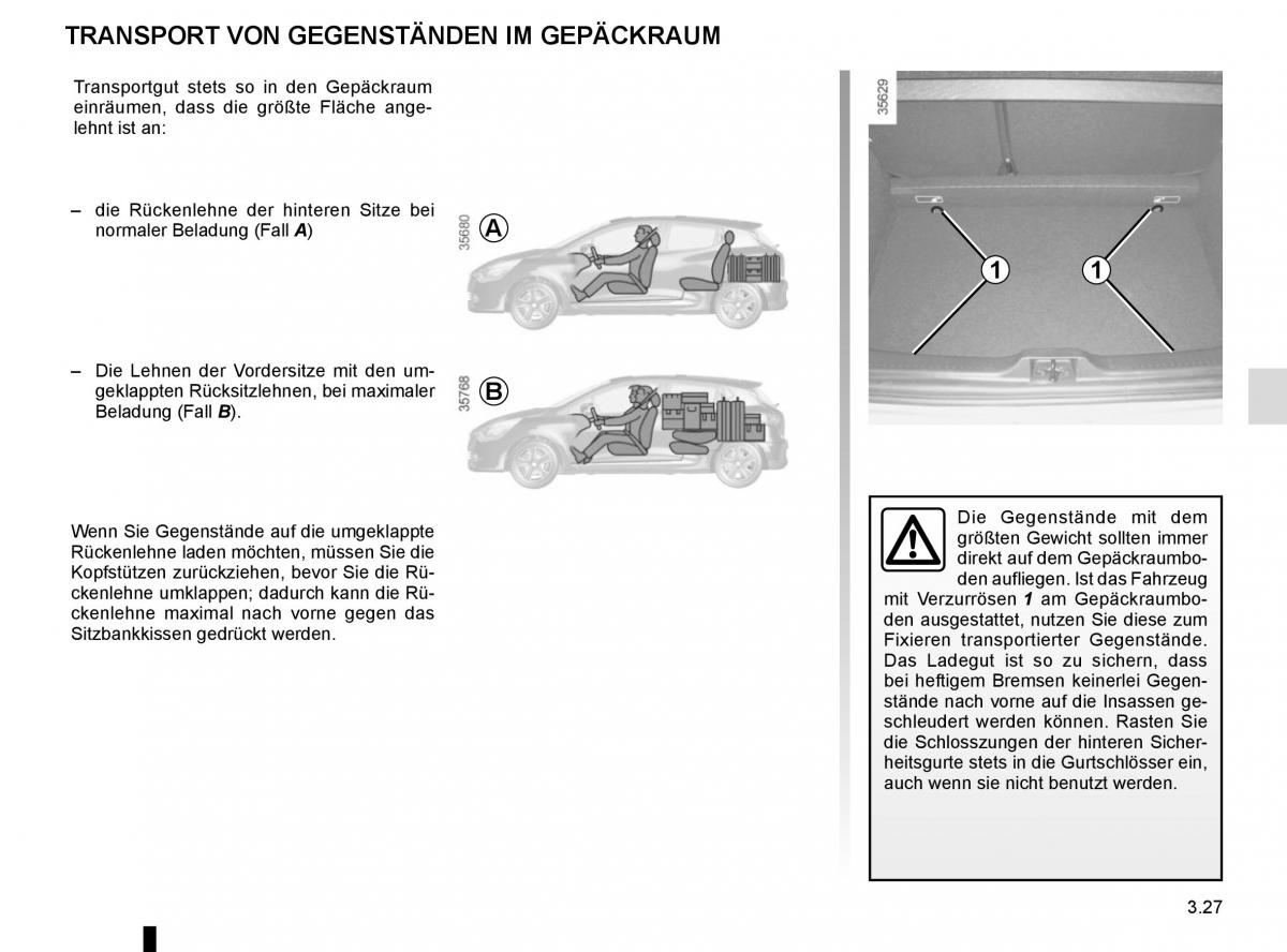 Renault Clio IV 4 Handbuch / page 157