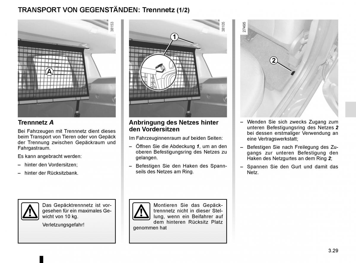 Renault Clio IV 4 Handbuch / page 159