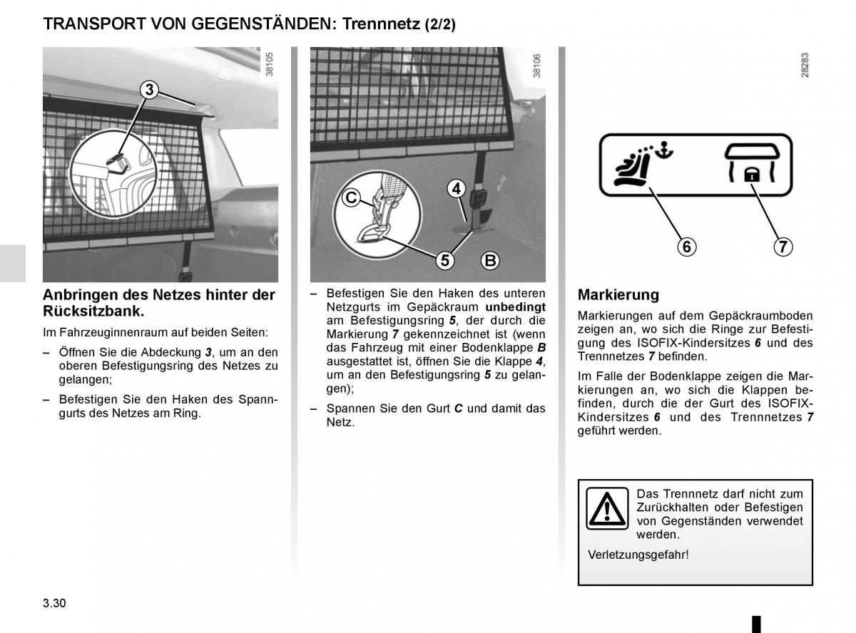 Renault Clio IV 4 Handbuch / page 160