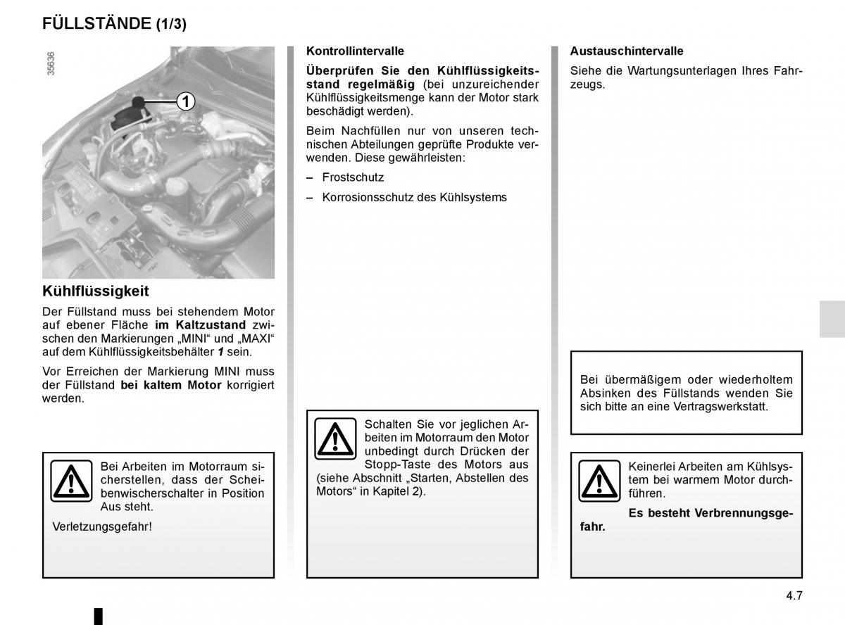 Renault Clio IV 4 Handbuch / page 169