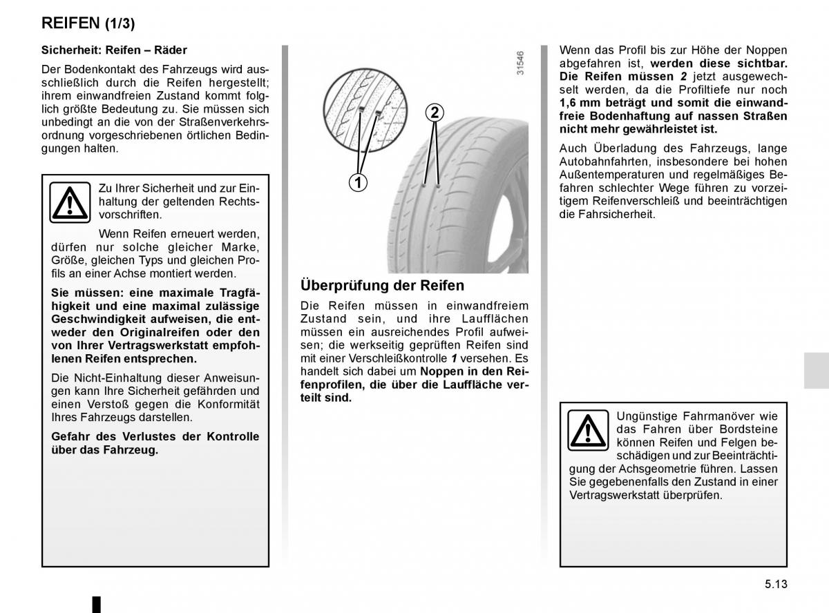 Renault Clio IV 4 Handbuch / page 191