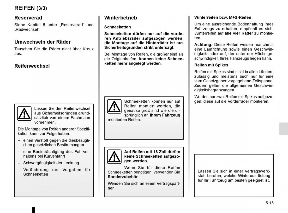 Renault Clio IV 4 Handbuch / page 193