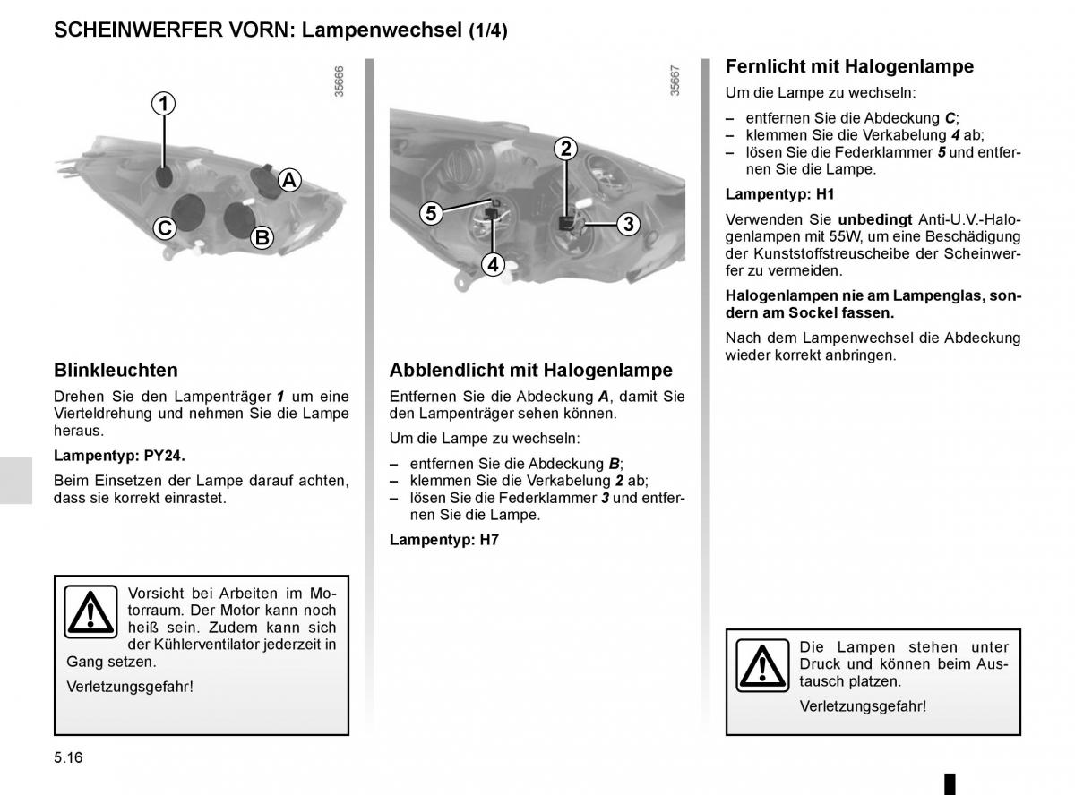 Renault Clio IV 4 Handbuch / page 194