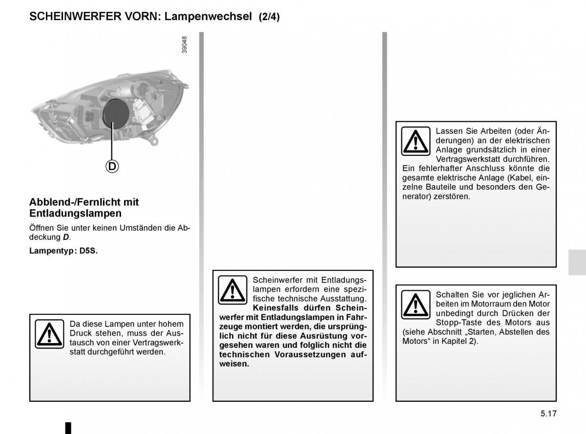 Renault Clio IV 4 Handbuch / page 195