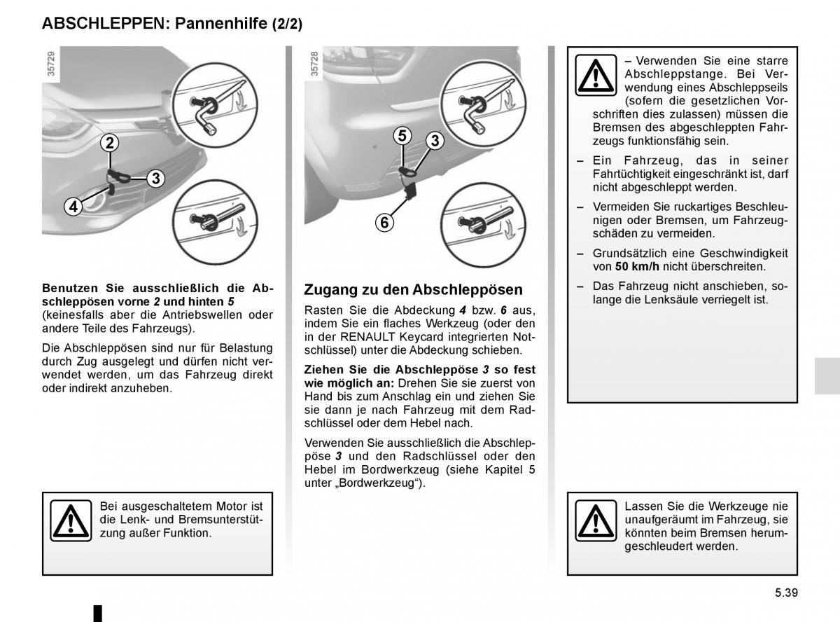 Renault Clio IV 4 Handbuch / page 217