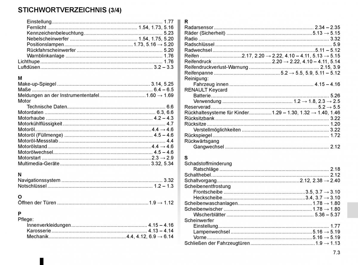 Renault Clio IV 4 Handbuch / page 247