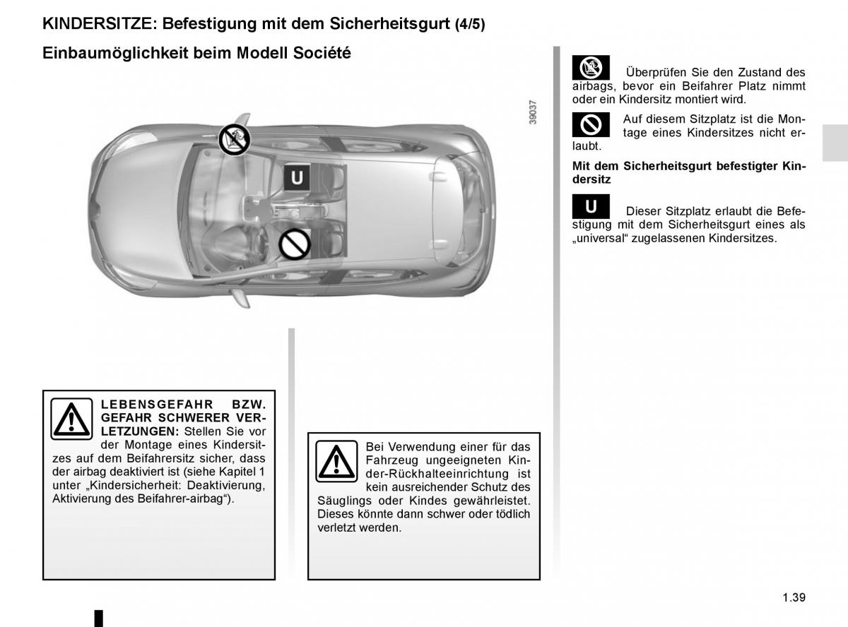 Renault Clio IV 4 Handbuch / page 45