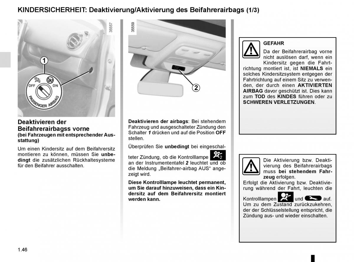 Renault Clio IV 4 Handbuch / page 52