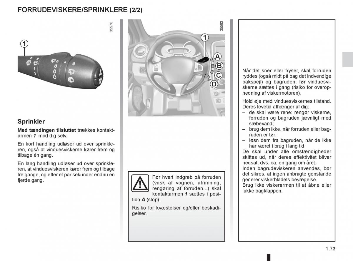 Renault Clio IV 4 Bilens instruktionsbog / page 79