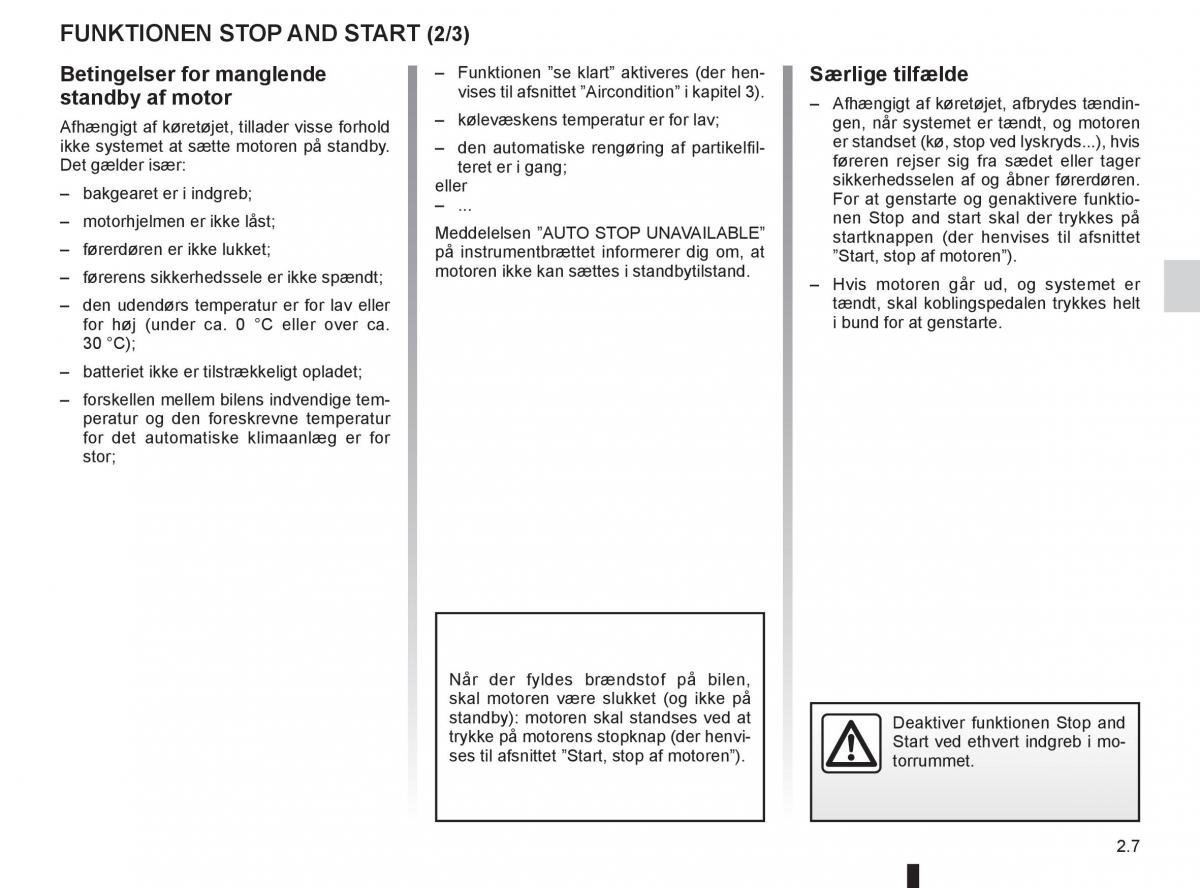 Renault Clio IV 4 Bilens instruktionsbog / page 91