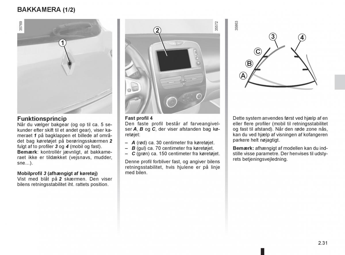 Renault Clio IV 4 Bilens instruktionsbog / page 115