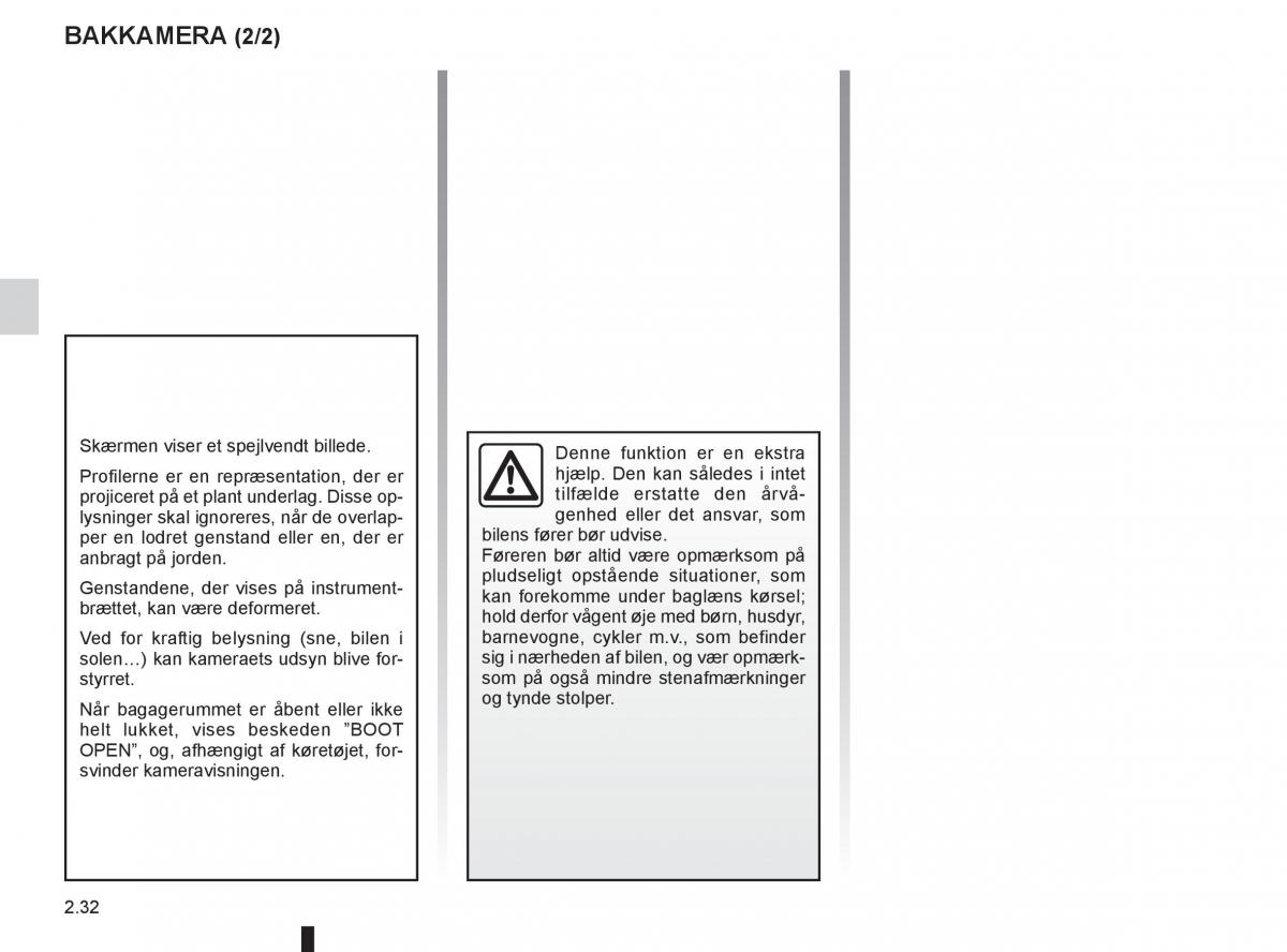 Renault Clio IV 4 Bilens instruktionsbog / page 116