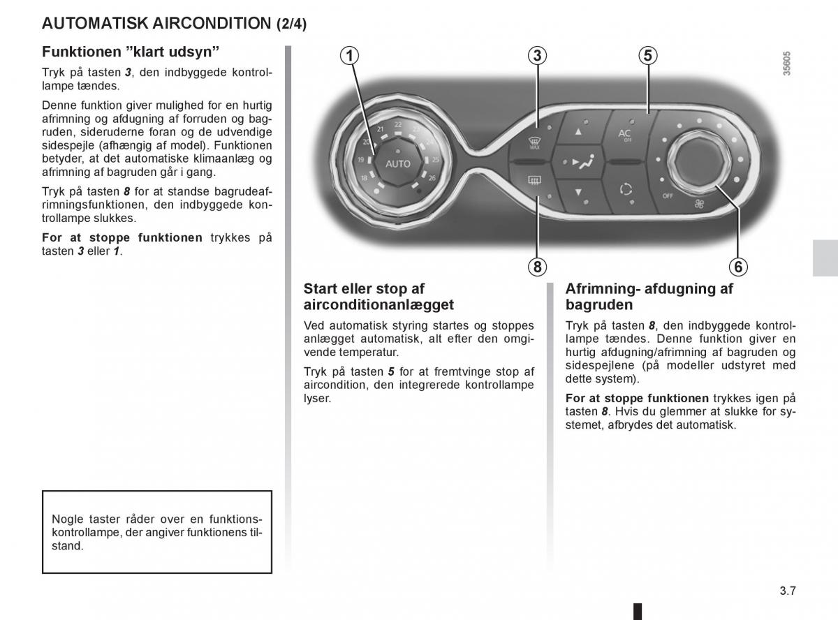 Renault Clio IV 4 Bilens instruktionsbog / page 123