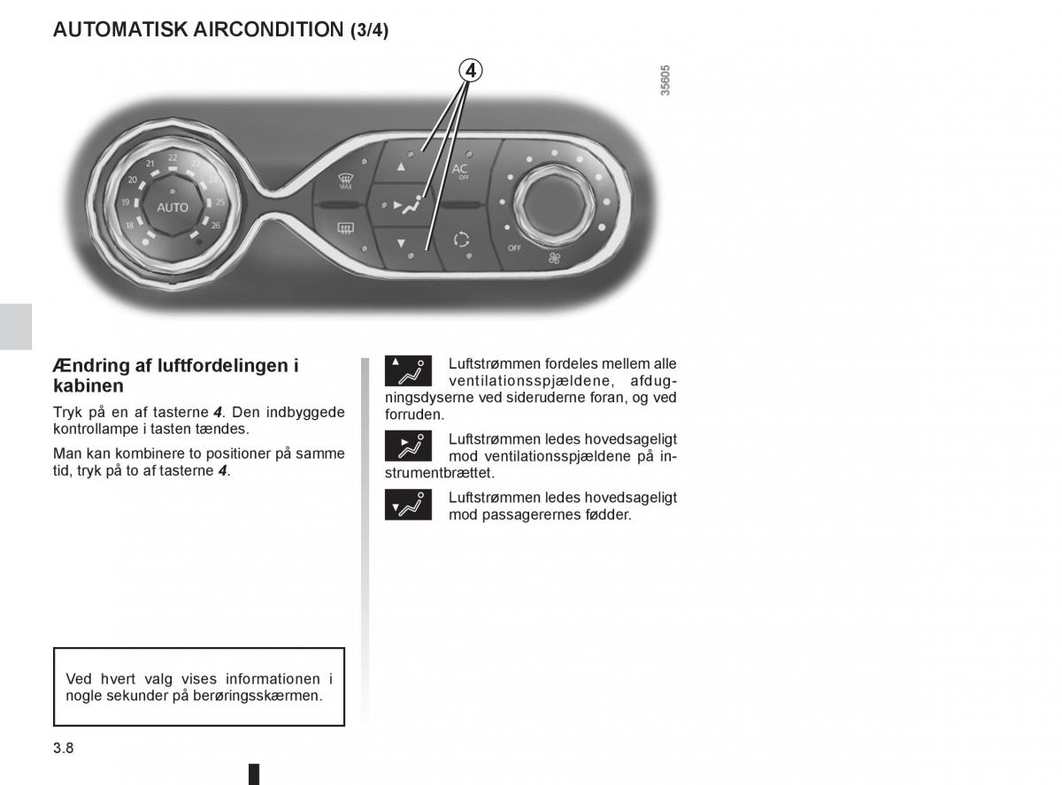 Renault Clio IV 4 Bilens instruktionsbog / page 124