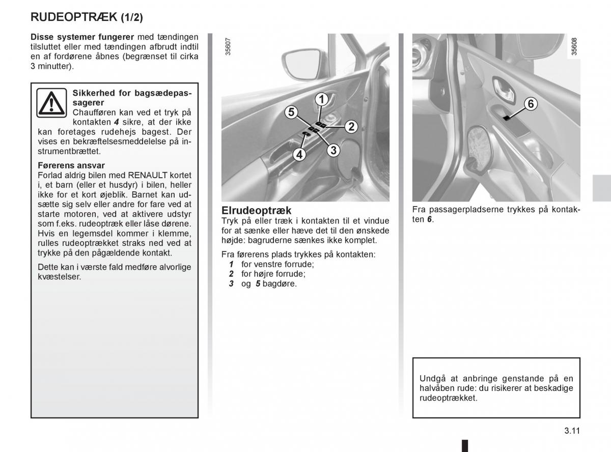 Renault Clio IV 4 Bilens instruktionsbog / page 127