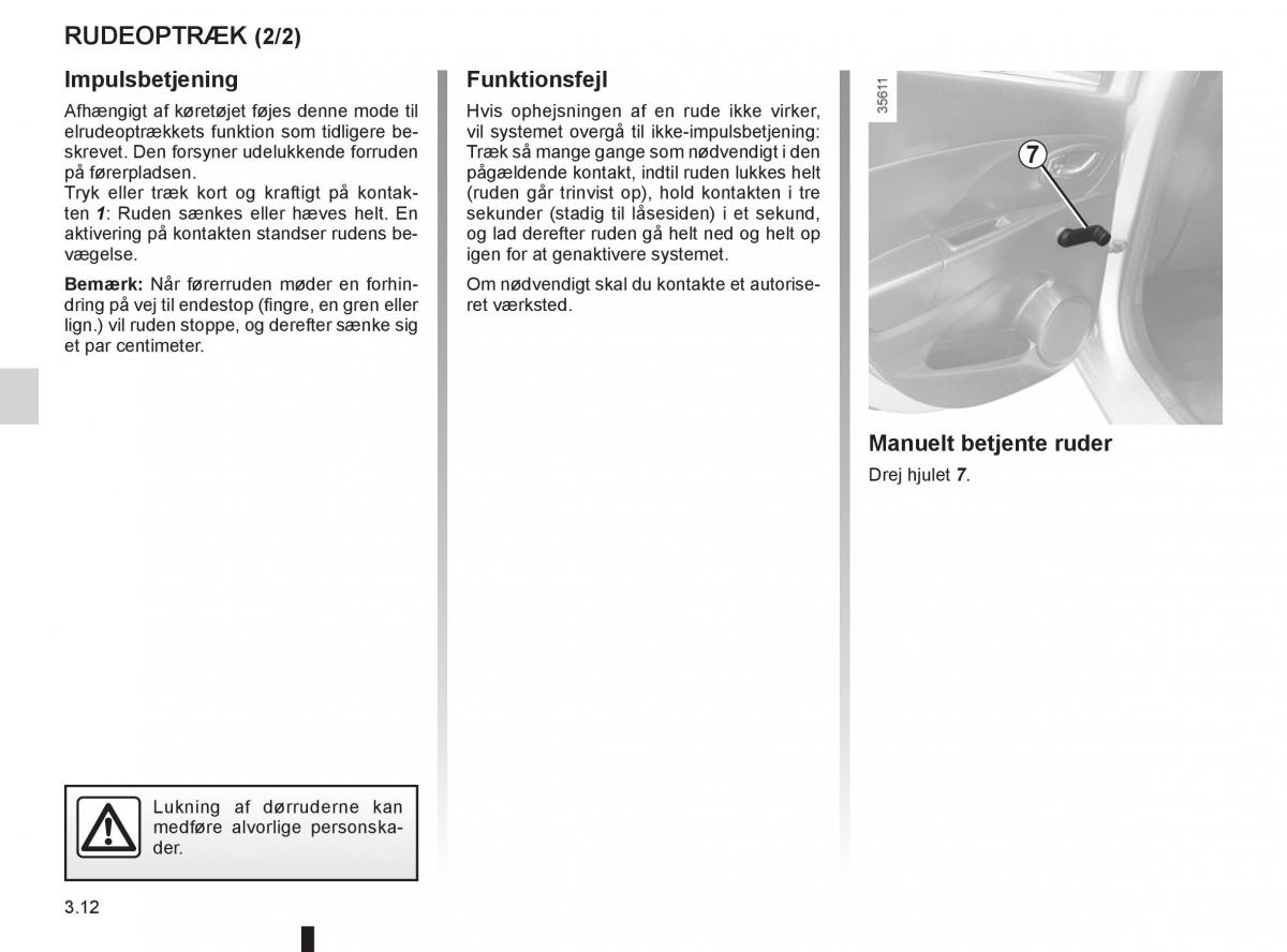 Renault Clio IV 4 Bilens instruktionsbog / page 128