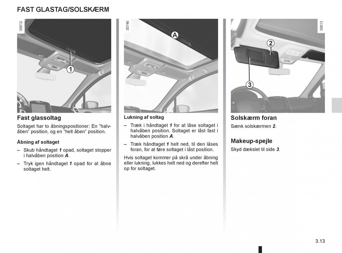 Renault Clio IV 4 Bilens instruktionsbog / page 129