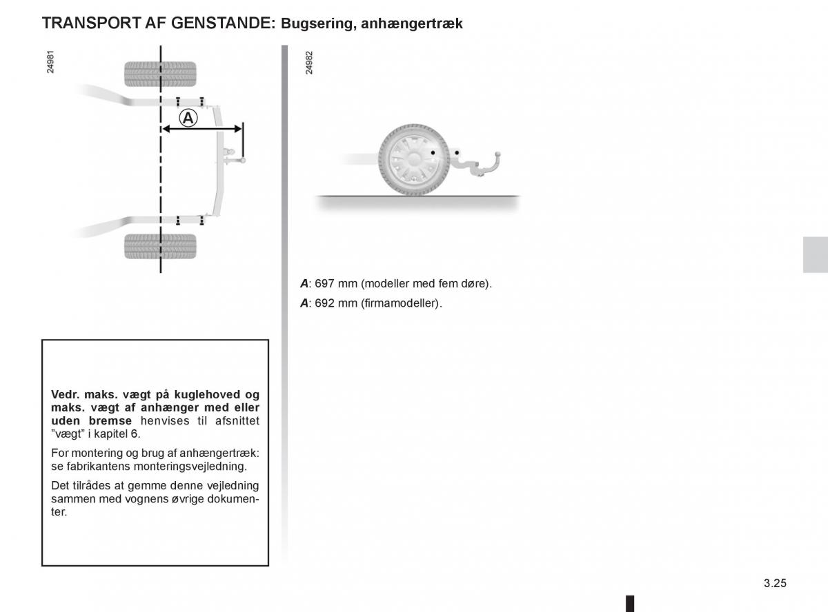 Renault Clio IV 4 Bilens instruktionsbog / page 141