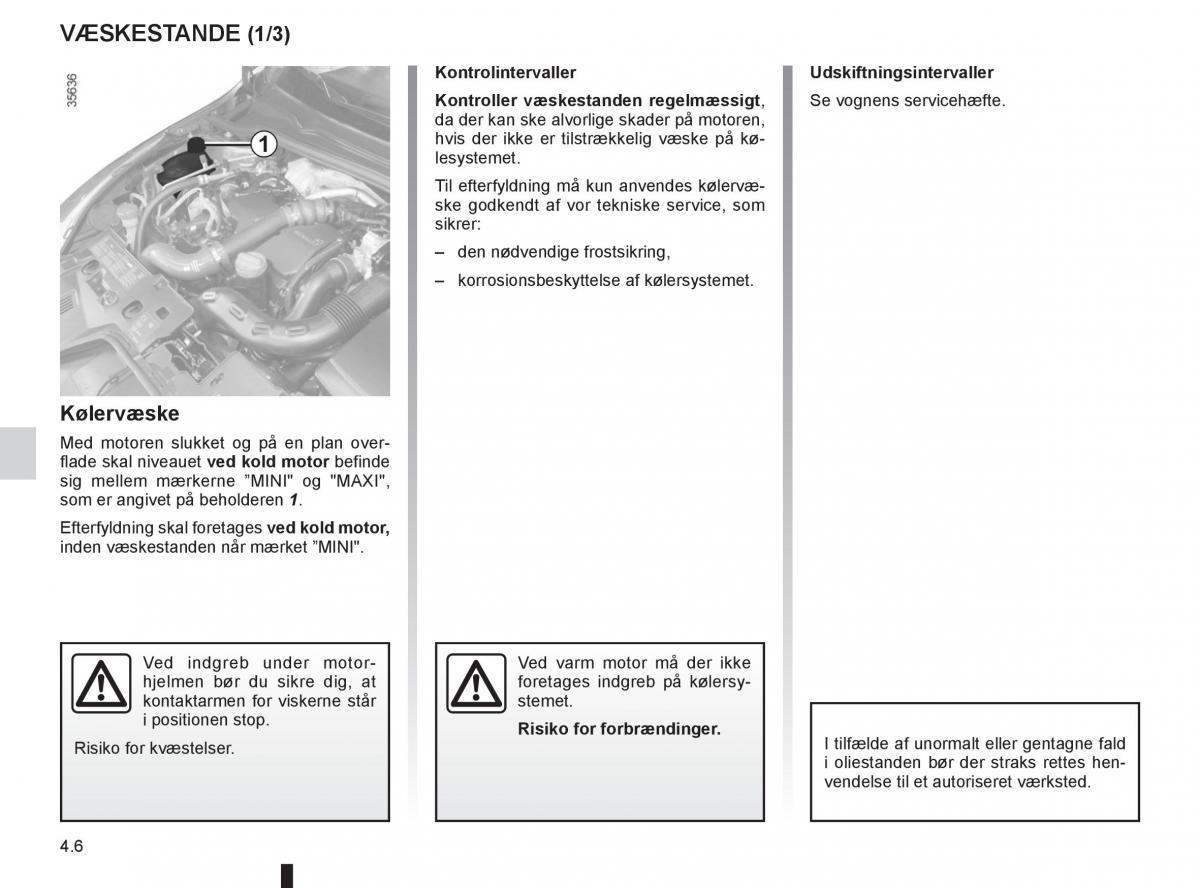 Renault Clio IV 4 Bilens instruktionsbog / page 150