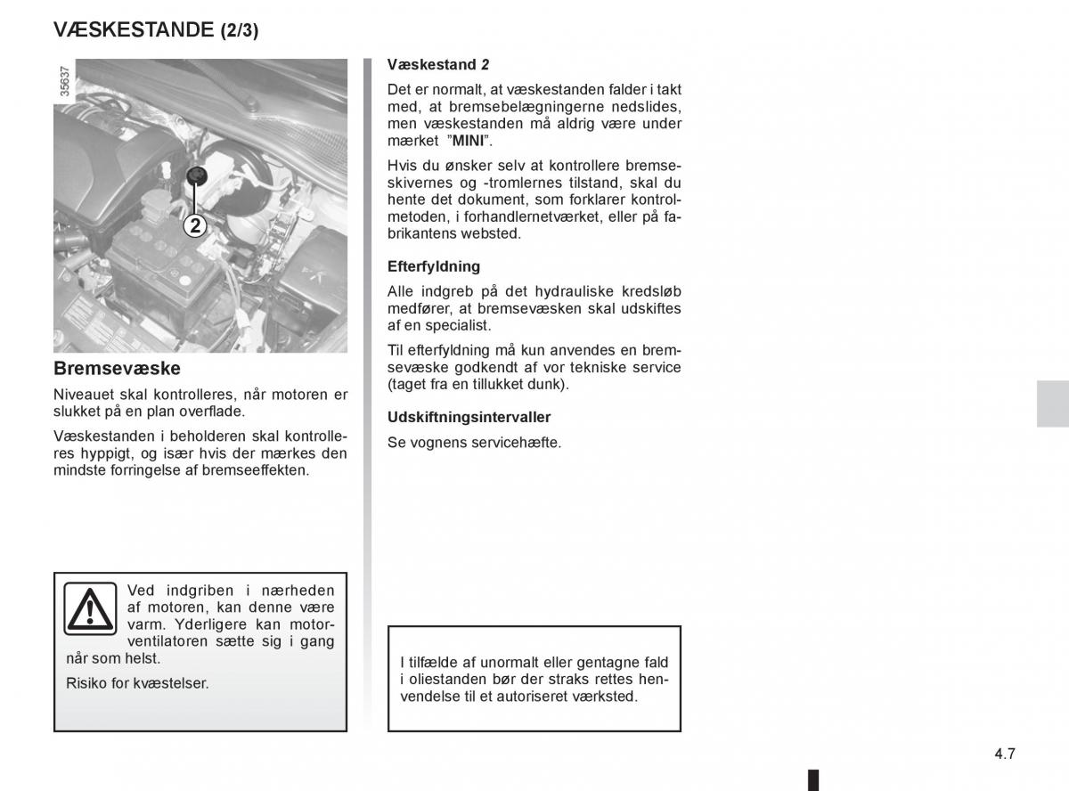 Renault Clio IV 4 Bilens instruktionsbog / page 151