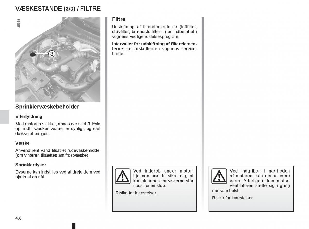 Renault Clio IV 4 Bilens instruktionsbog / page 152