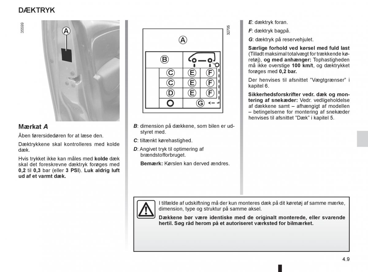 Renault Clio IV 4 Bilens instruktionsbog / page 153