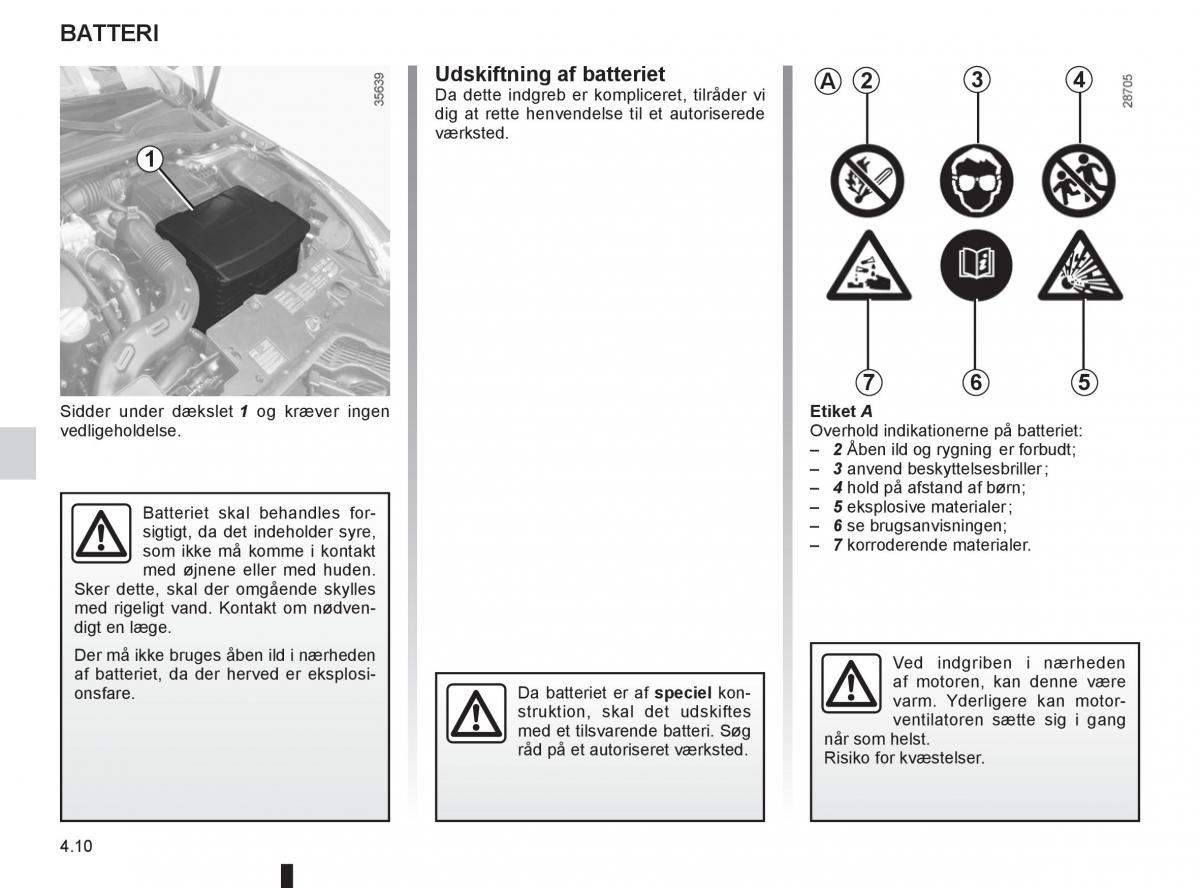 Renault Clio IV 4 Bilens instruktionsbog / page 154