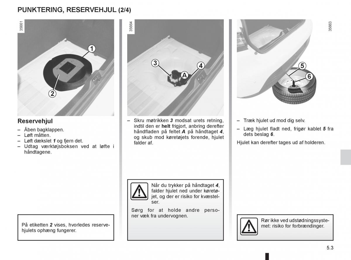 Renault Clio IV 4 Bilens instruktionsbog / page 161