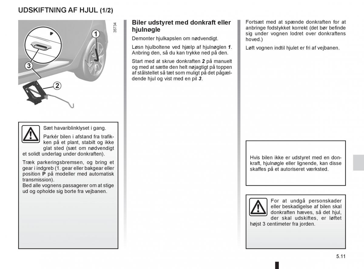 Renault Clio IV 4 Bilens instruktionsbog / page 169