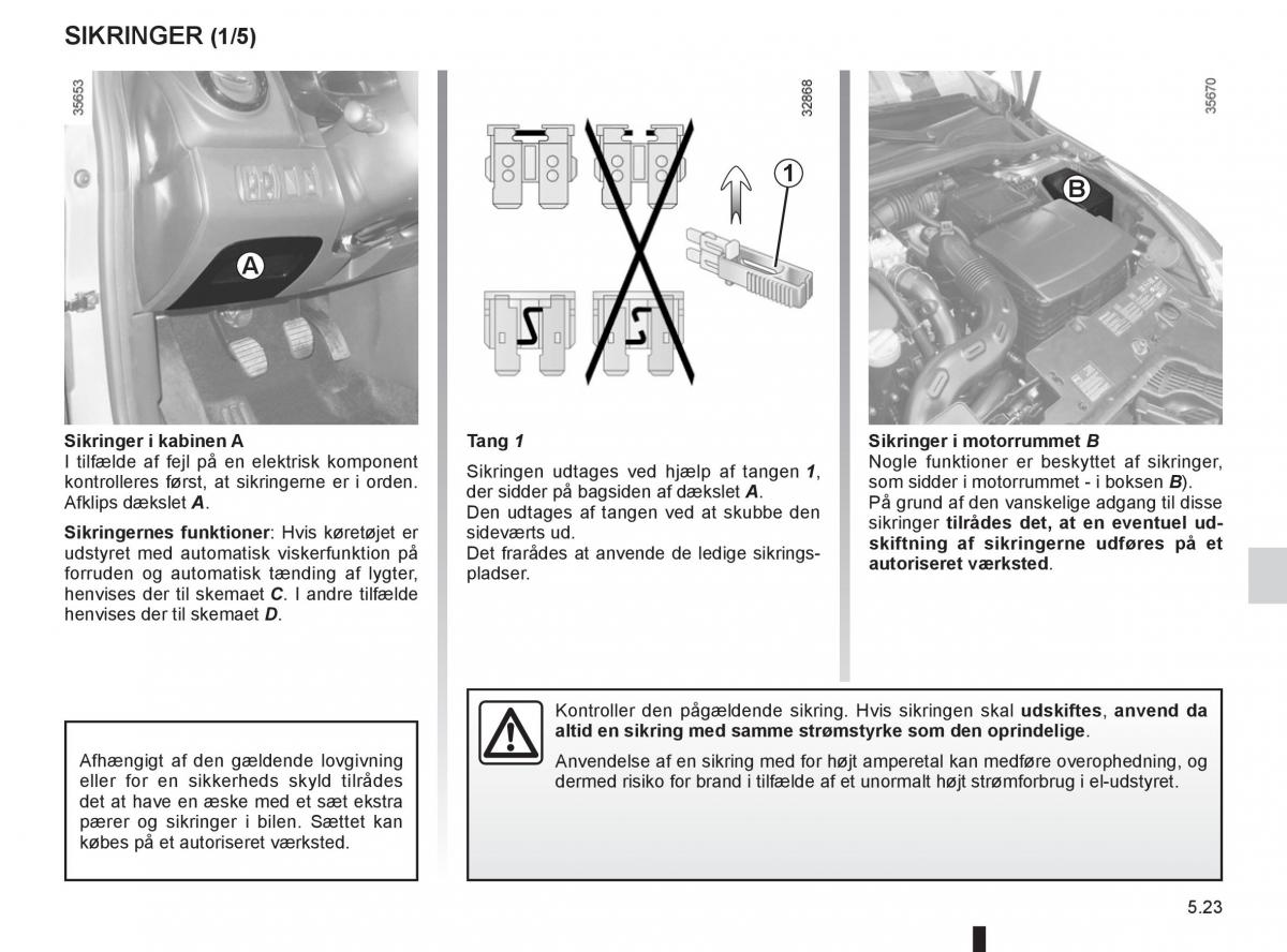 Renault Clio IV 4 Bilens instruktionsbog / page 181