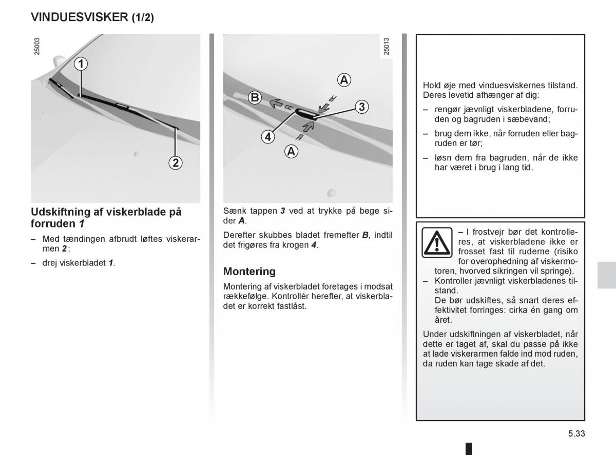 Renault Clio IV 4 Bilens instruktionsbog / page 191